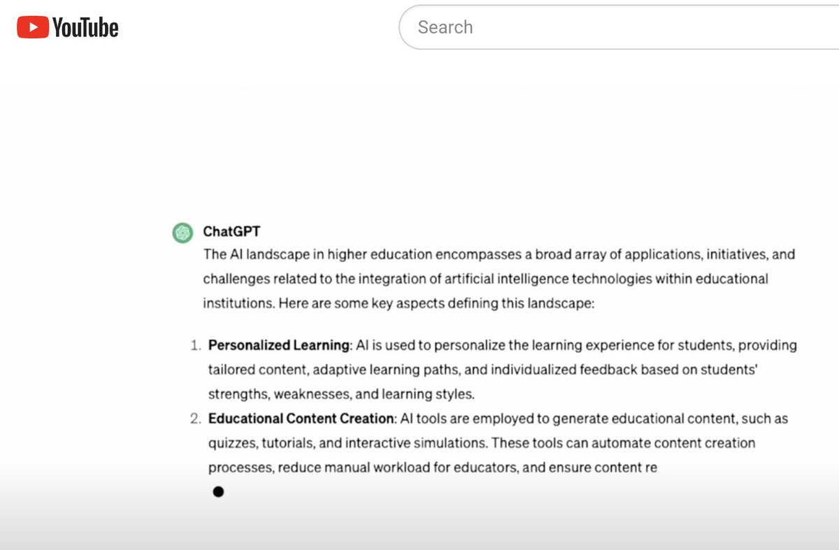 “AI Landscape in Higher Education,” first episode of “Navigating the Digital World,” video series by @curtinuniversity youtu.be/LAxvVsbgEEM?si… @curtinuni #edtech #GenAI @isteofficial @cosn @iteea @educ_technology @ascd @neatoday @aftunion @oecd_edu @ccsso #highered @codeorg