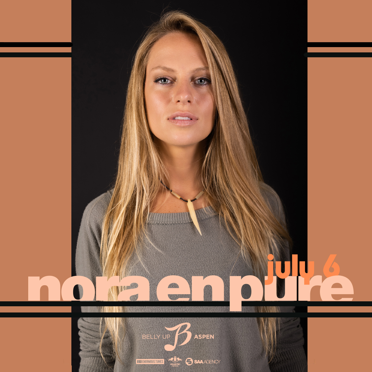 Melodic deep house producer Nora En Pure returns Sat, 7/6! Presale starts Thu, 5/2 @ 10am MT. Sign up by 8:30am MT 5/2 to receive the presale code: bit.ly/3W7woV8