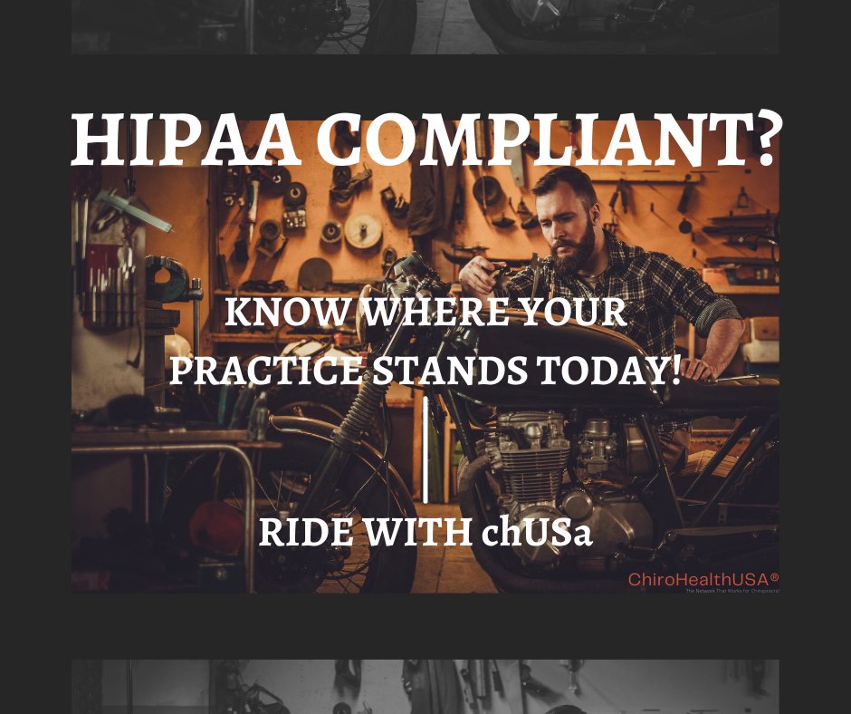 HIPAA compliance is crucial in the world of chiropractic care. Schedule a FREE Gap Analysis with ChiroArmor today to identify any compliance gaps and secure your practice's integrity. chiroarmor.com/gap/
#HIPAAcompliance #ChiroArmor #PatientPrivacy #SecureYourPractice