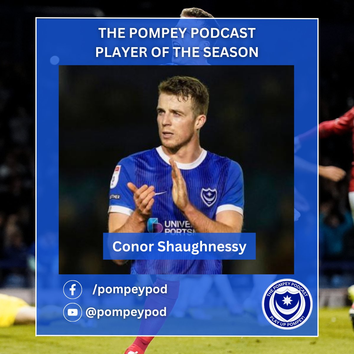 There can only be one winner - and ours is Conor Shaughnessy!

#Pompey #portsmouthfc #champions