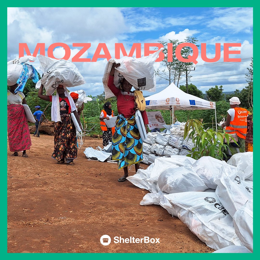 🆘 You won't hear about in the news, but the conflict in northern #Mozambique is driving one of the world’s fastest-growing displacement crises. With support from our partner CARE Mozambique and funding from @eu_echo, we are supporting vulnerable communities with shelter kits,…