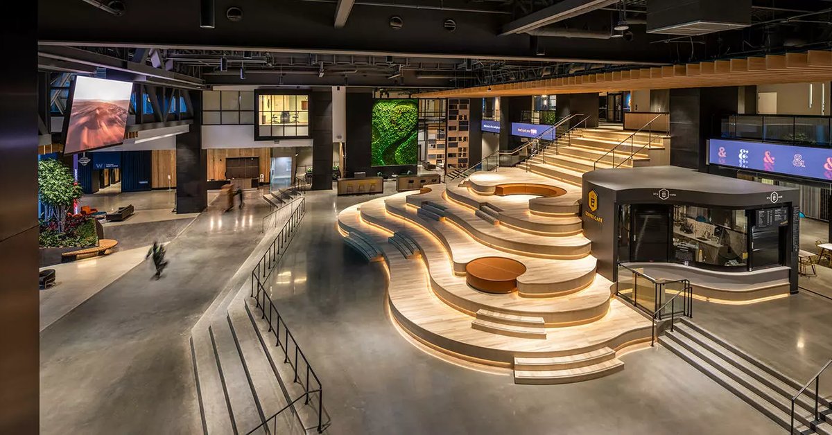 On May 22, university and community members are invited to the Ampersand building for a lively evening of science and discovery at the Get Science Done launch event. Learn more and RSVP here: bit.ly/4dpws94 (Photo courtesy the Ampersand; location, Ampersand lobby)