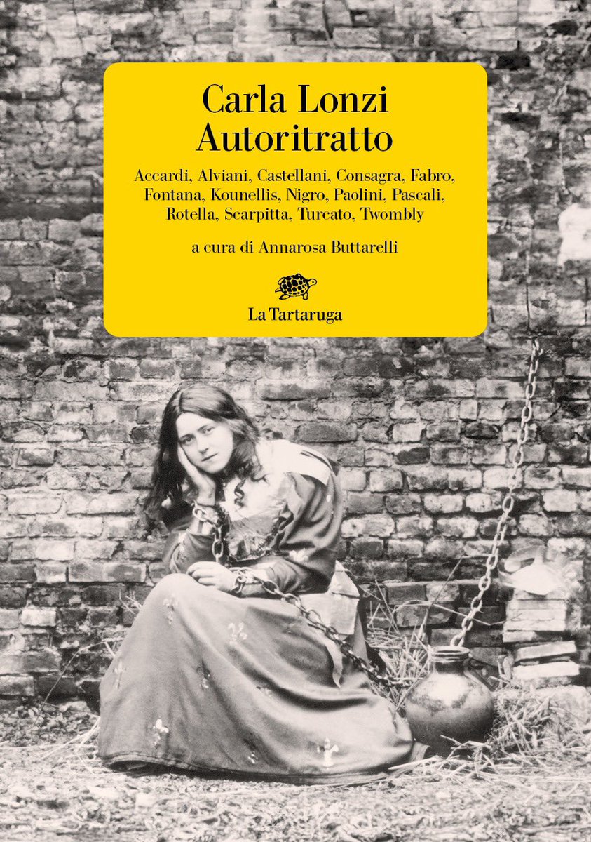 Prosegue la pubblicazione dell'opera di Carla Lonzi con uno dei volumi più significativi di un’epoca: “Autoritratto”, dal 7 maggio in libreria. ▸ 11 maggio, @SalonedelLibro Torino, “Omaggio a Carla Lonzi” con @CDurastanti, @farchibugi, Annarosa Buttarelli. Sala Granata, h 12.45