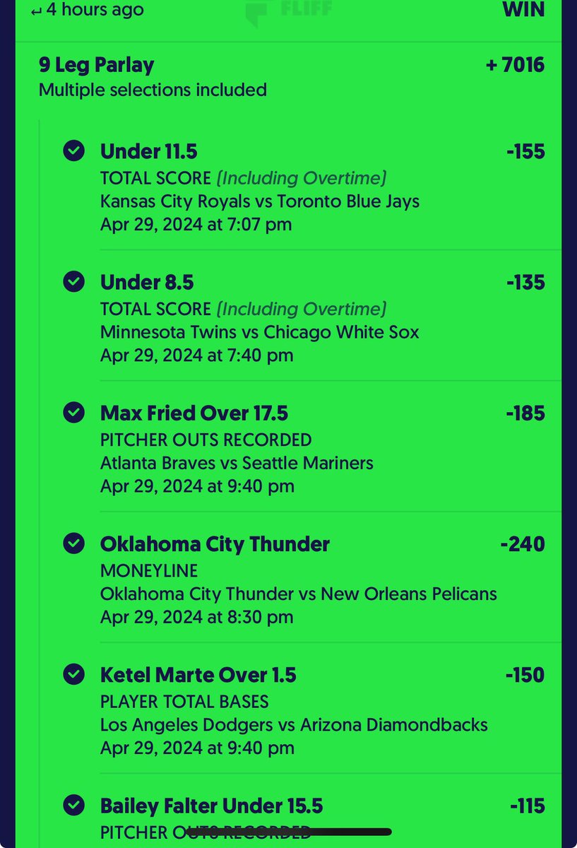 Another fasho fliff cookup in the premium family 👪 
Get locked in now we fucking cashed the first one 
Link below 👇 
t.me/+HiqaJGJ27GNlN…

#fliff 
#prizepicks #GamblingX
