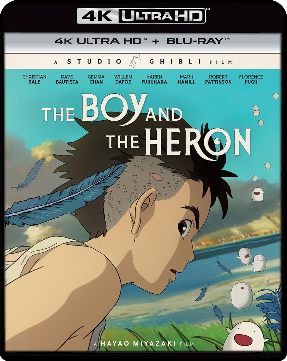 Oscar-winning animated film The Boy and the Heron is releasing on 4k Blu-ray. And, both the Japanese & English audio tracks feature Dolby Atmos! Street Date: July 9, 2024. Pre-orders now on Amazon amzn.to/3wgxkfm

#Animation #studioghibli #TheBoyAndTheHeron #HayaoMiyazaki…