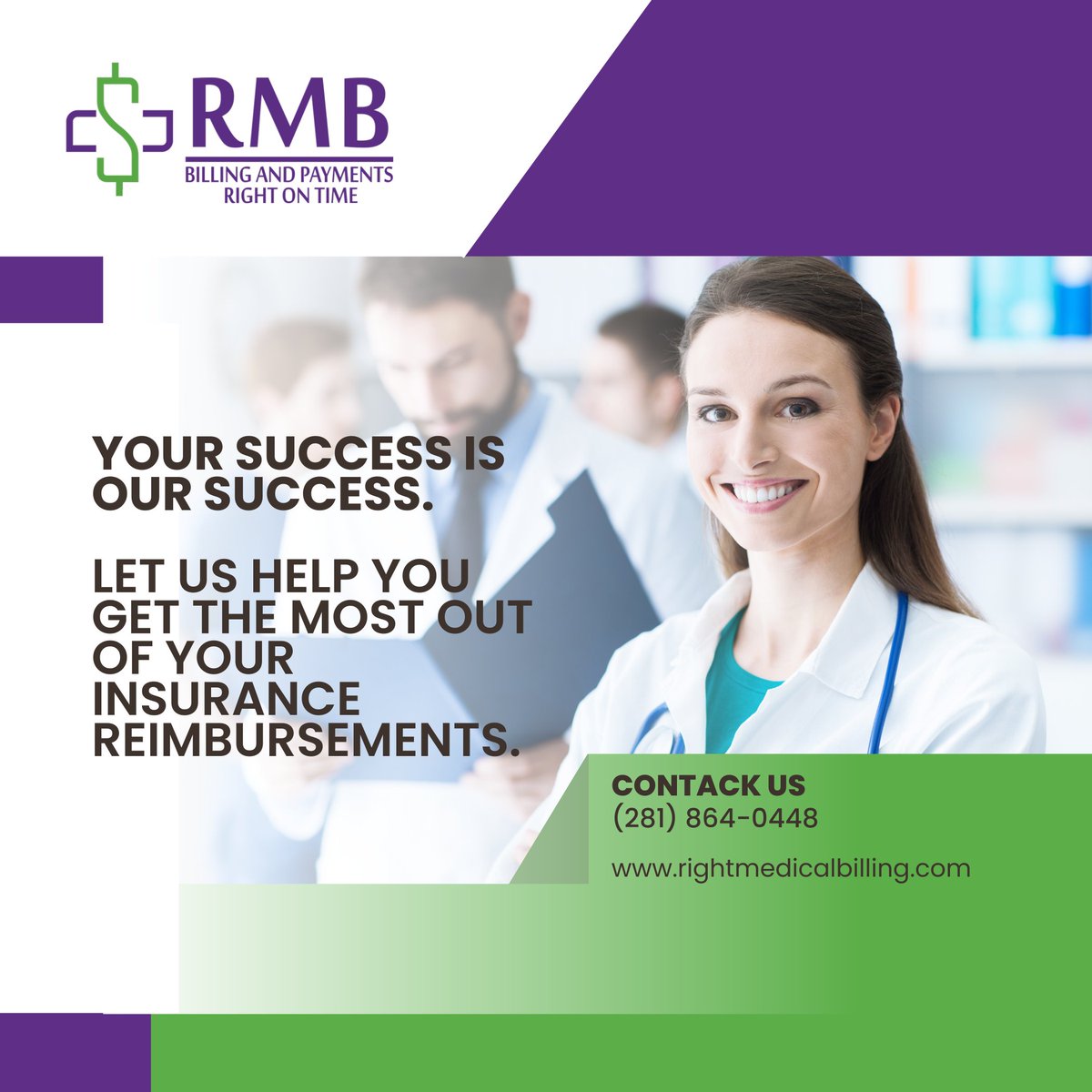 Talk to us today!
Ph # (281) 864-0448
Email: sales@rightmedicalbilling.com
#medicalbillingservices #healthcarebilling #medicalcoding #doctors #revenuecyclemanagement