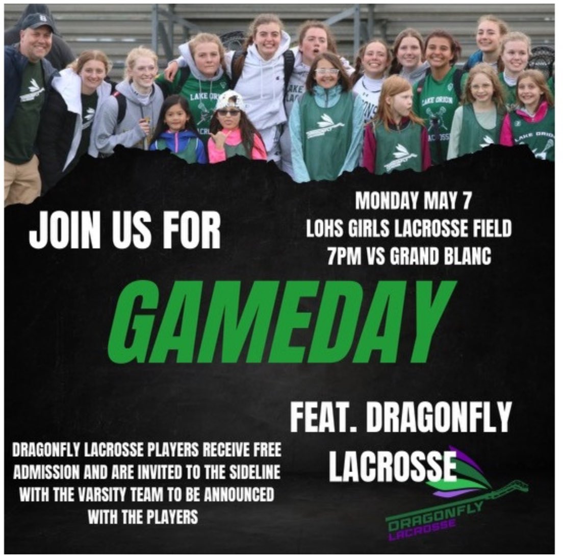 Lake Orion Lacrosse GLAX tweet media