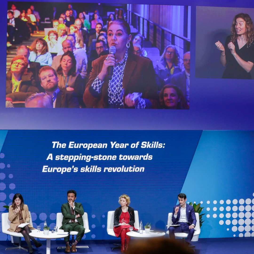 EU_Social's tweet photo. And...it’s a wrap!

The #EuropeanYearOfSkills has come to an end, but let the skills revolution continue.

See the event highlights ↓