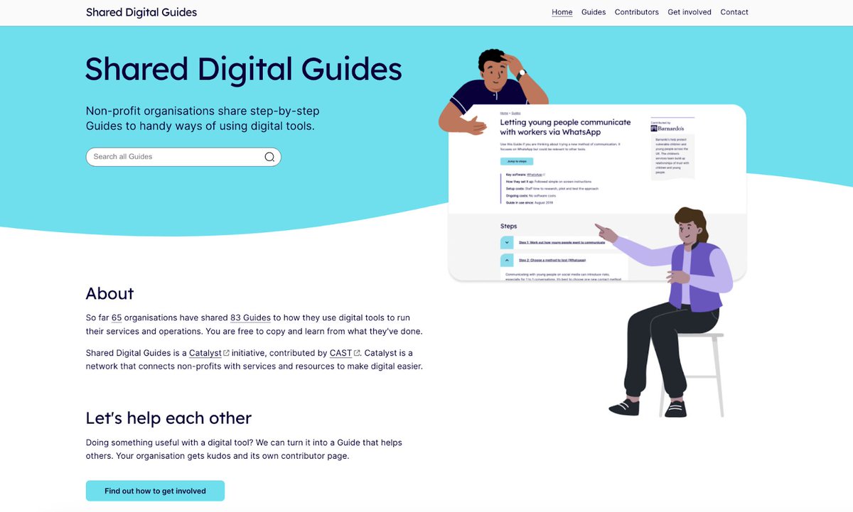 📚 Unlock #digital secrets! 📚 @TechForGoodCAST offers a treasure trove of 60+ carefully crafted guides from leading charities. Whether you're delving into @discord or wondering about @WhatsApp, their library has answers! Visit highpeakcvs.org.uk/digital-guidan… & master digital today. 🔍