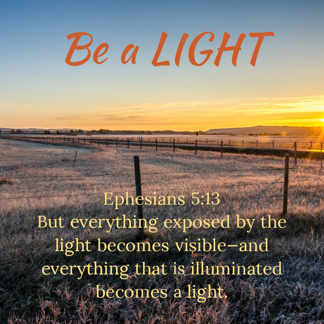 To honor God, be a light in the world.  Trust God for He will transform your life.  Blessings,  Jana 

#bealight #transformedlifeingod #trustjesus #blessing #dailyinspiration #janasmithphotography #janasmithauthor