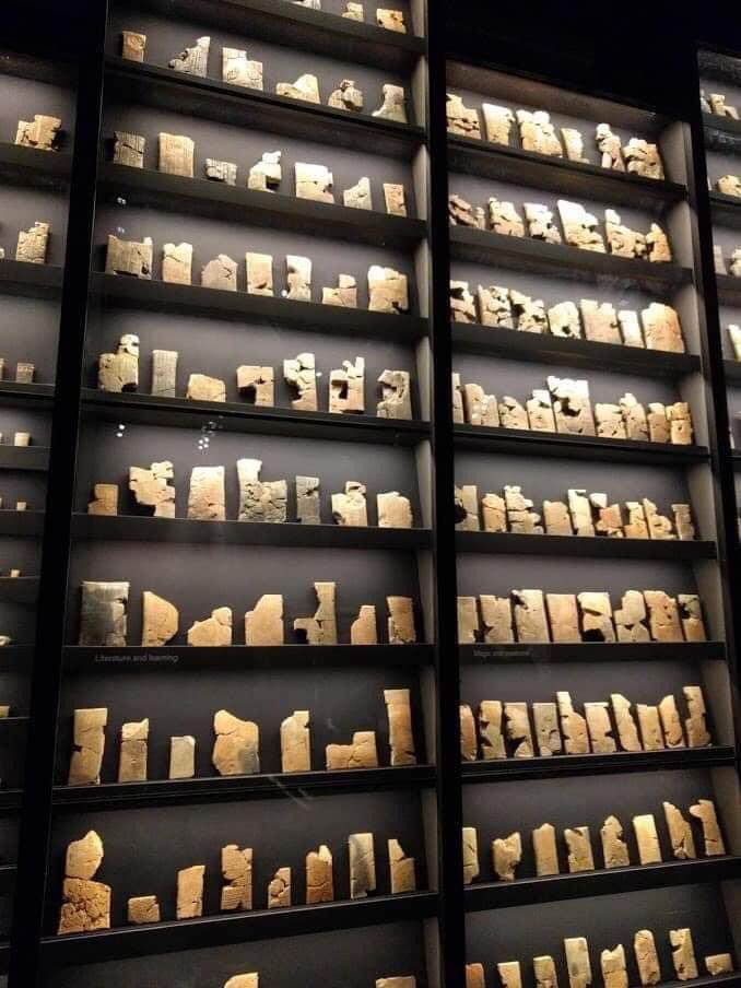 Royal Library of Ashurbanipal was founded in seventh century BC It was named after its founder,Ashurbanipal,most famous kings of Assyrian Empire It contains thousands of rare literary and scientific texts written in Akkadian language collected from different parts of ancient East