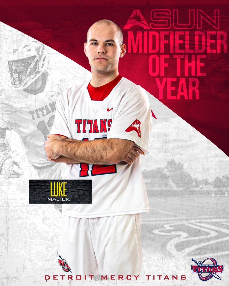 The 𝟐𝟎𝟐𝟒 #𝐀𝐒𝐔𝐍𝐌𝐋𝐀𝐗 𝐌𝐢𝐝𝐟𝐢𝐞𝐥𝐝𝐞𝐫 𝐏𝐥𝐚𝐲𝐞𝐫 𝐨𝐟 𝐭𝐡𝐞 𝐘𝐞𝐚𝐫⬇️

🔴Luke Majick, <a href="/UDMLAX/">Detroit Mercy MLAX</a> 

📰 | asunsports.org/news/2024/4/29…

#ASUNBuilt