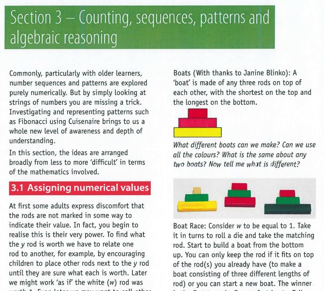 If you're looking for ideas on how to use Cuisenaire rods with your learners, whatever age they may be, there are some fantastic activities in the Cuisenaire book by @Simon_Gregg @helenjwc and @MichaelOllerton Look inside bit.ly/2NcVSzl more info bit.ly/3s0P7zi