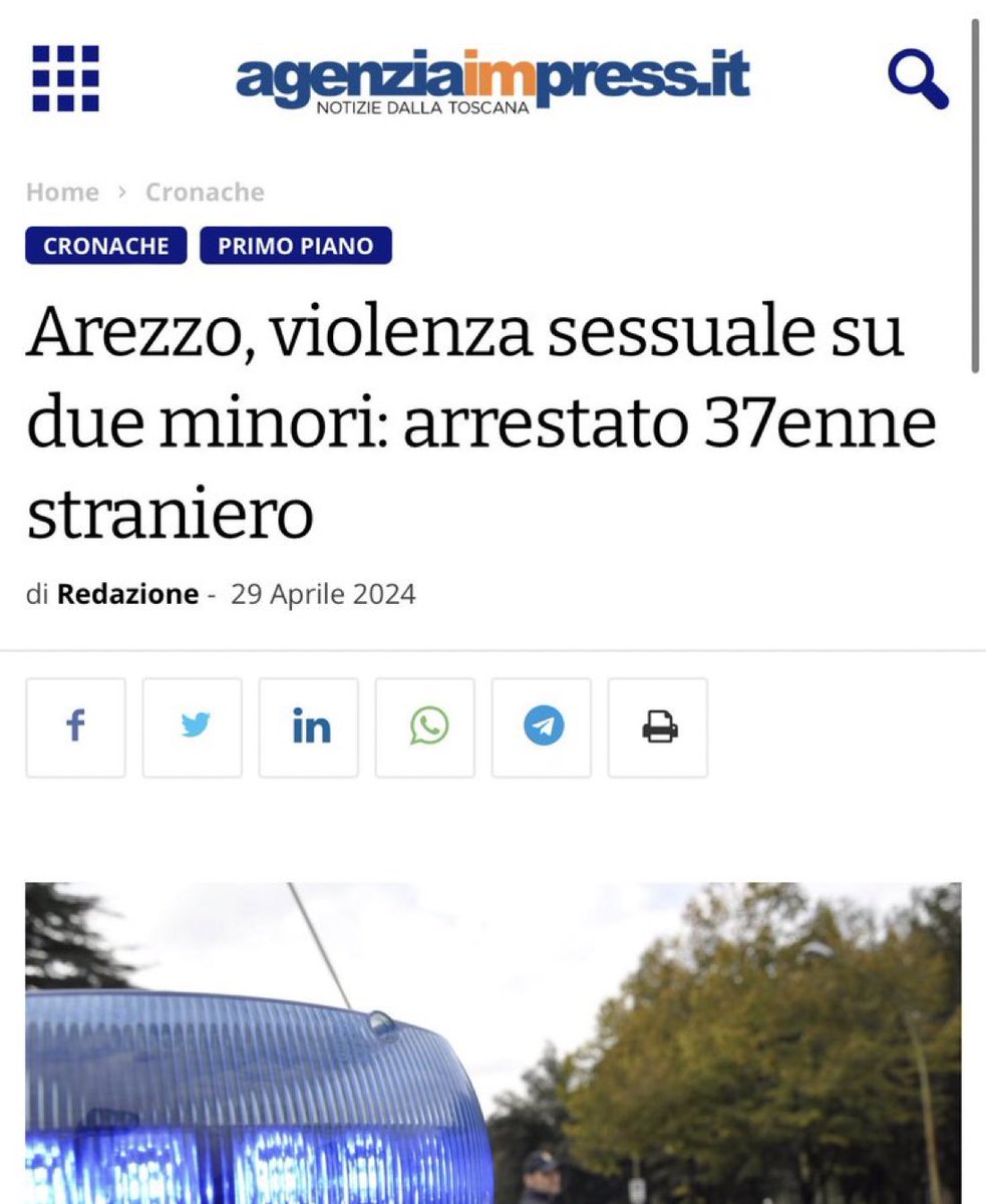 Immigrato pedofilo ,35 anni fuori una scuola elementare, prima di è avventato su un bambino di 10 anni, e ha tentato di baciarlo con la forza. Poi ha sottratto un bimbo di 6 anni alla madre in un momento di distrazione,lo ha portato in un luogo appartato e denudato. Il porco