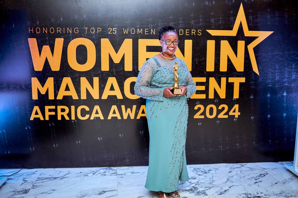 📢Did you know that #AfricanVisionaryFellowship's Brenda Deborah Shuma was named one of @official_wima's Top 25 Women in Management Africa '24? 🌟 Her tireless advocacy for children's well-being knows no bounds.🙌 #AfricanVisionaries #ChampioningAfricanVisionaries #SFFrockstars