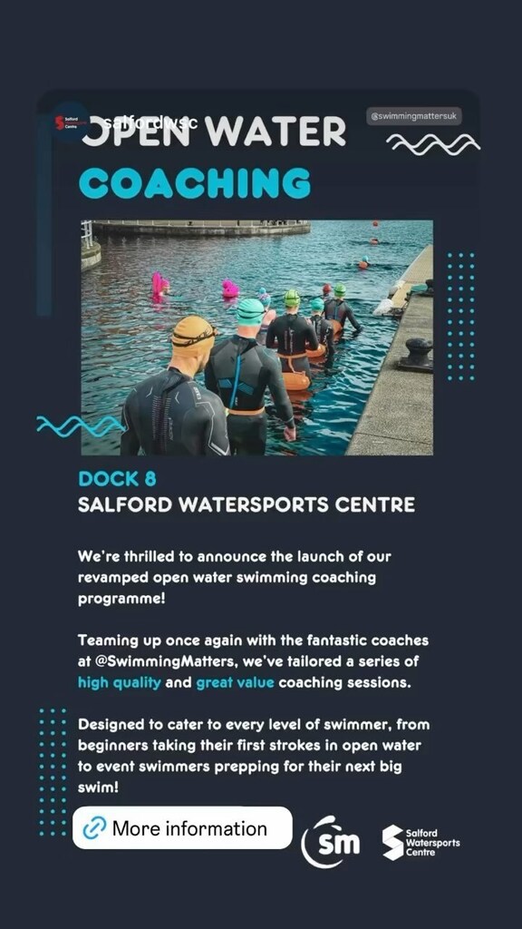 We are super excited for the 2024 open water season @salfordwsc! 🤩 we’ve got something for swimmers of all open water experiences. Here’s what we’ve got lined up for the start of the season… For more info or to book see links in @salfordwsc profile #op… instagr.am/reel/C6ZD8dJtC…