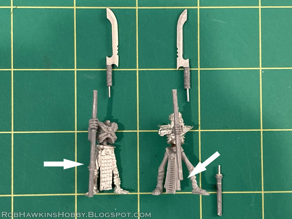 New post- kitbashing Tomb Kings-themed skeletons: robhawkinshobby.blogspot.com/2024/04/conver… #Warhammer #TheOldWorld #SquareBased #TombKings #AoS #AgeofSigmar #KingsofWar #The9thAge #PaintingWarhammer