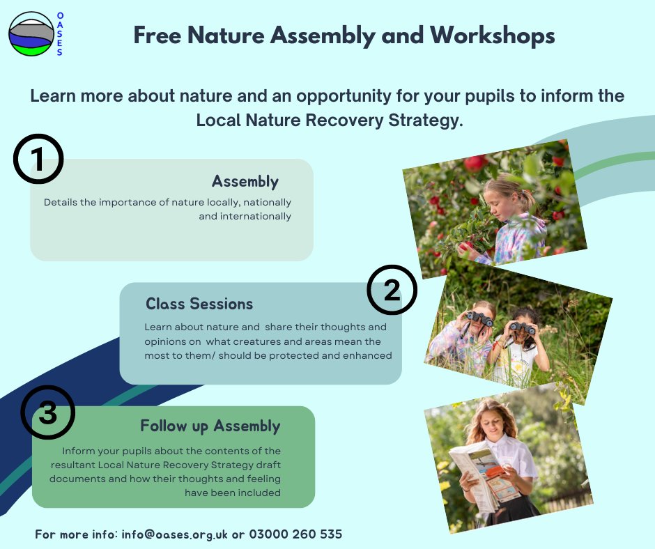 Join an exciting opportunity for Durham schools to inform the Local Nature Recovery Strategy this summer. Open to KS2 and Secondary school students, it delivers National Curriculum objectives while gathering students thoughts on nature. Sign up here: forms.office.com/e/k34mUgLQqW