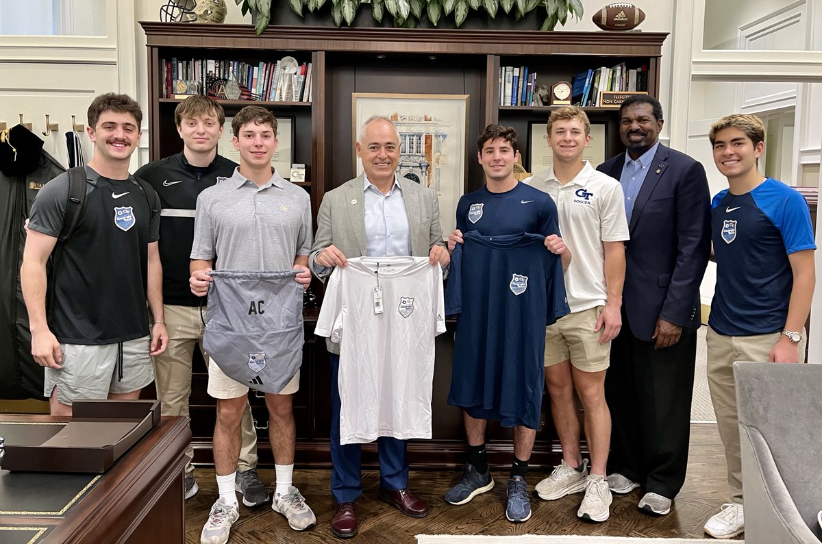 Ángel Cabrera (@cabreraangel) on Twitter photo Yes, we play soccer too! In fact we have a helluva team. Congrats <a href="/gtclubsoccer/">Georgia Tech Men's Club Soccer</a> on your historic season, finishing among the best 10 teams in the country! Way to represent! #WeCanDoThat 🐝⚽️💪(and we wear white like champions 😉) Yes, we play soccer too! In fact we have a helluva team. Congrats <a href="/gtclubsoccer/">Georgia Tech Men's Club Soccer</a> on your historic season, finishing among the best 10 teams in the country! Way to represent! #WeCanDoThat 🐝⚽️💪(and we wear white like champions 😉)