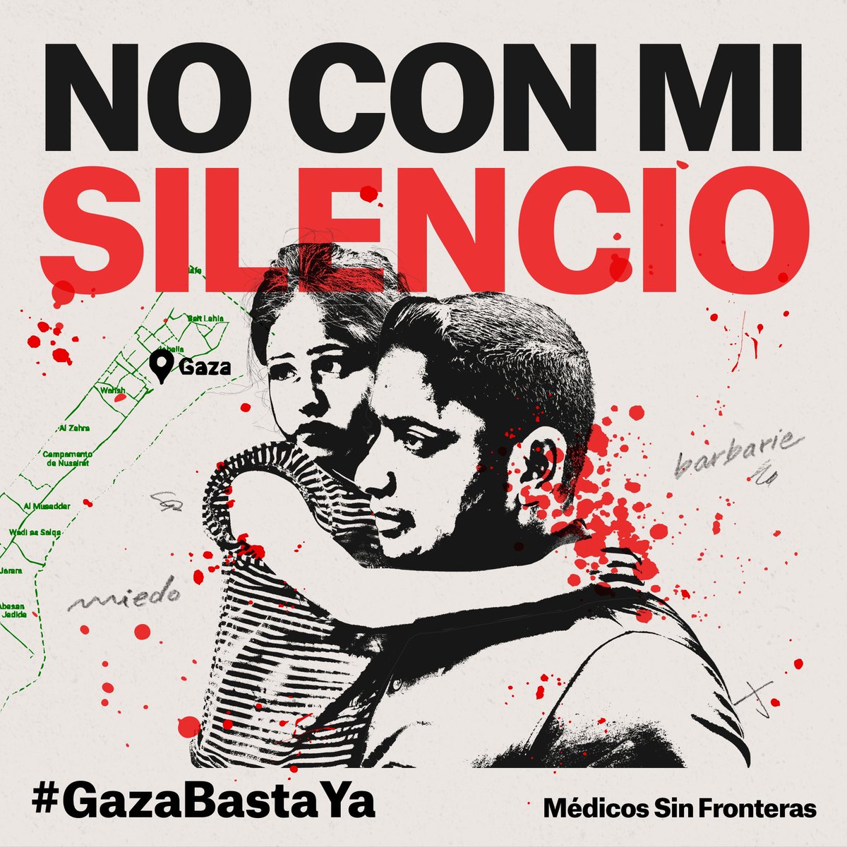 #NoConMiSilencio #GazaBastaYa