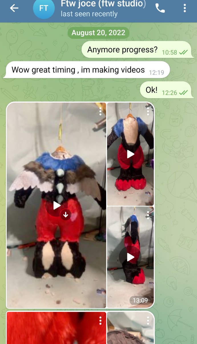 ✨️BEWARE AGAINST FURTHEWIN STUDIOS FURSUIT COMPANY!✨️ 

I don't like doing these, but I feel I have been left no choice after being ignored by them for months. 
I commissioned them back 12/12/2016 for a full digi suit costing a total of 3040 USD. #furrybeware #ftwstudios