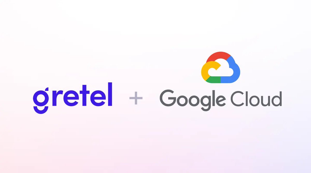 Gretel partners with @googlecloud to develop native synthetic data integration for any enterprise using #BigQuery to create, evaluate, and utilize privacy-preserving #syntheticdata on demand. gretel.ai/blog/gretel-pa… @googlepartners