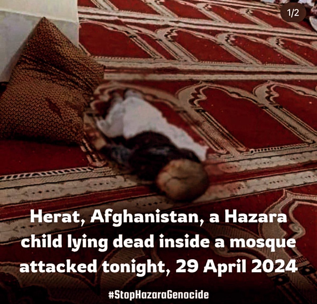 Hazaras experience heartbreaking violence in ongoing genocide. #StopHazaraGenocide