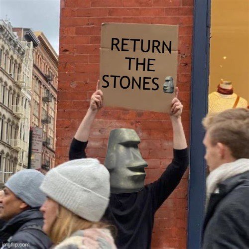 @britishmuseum RETURN THE STONES🗿