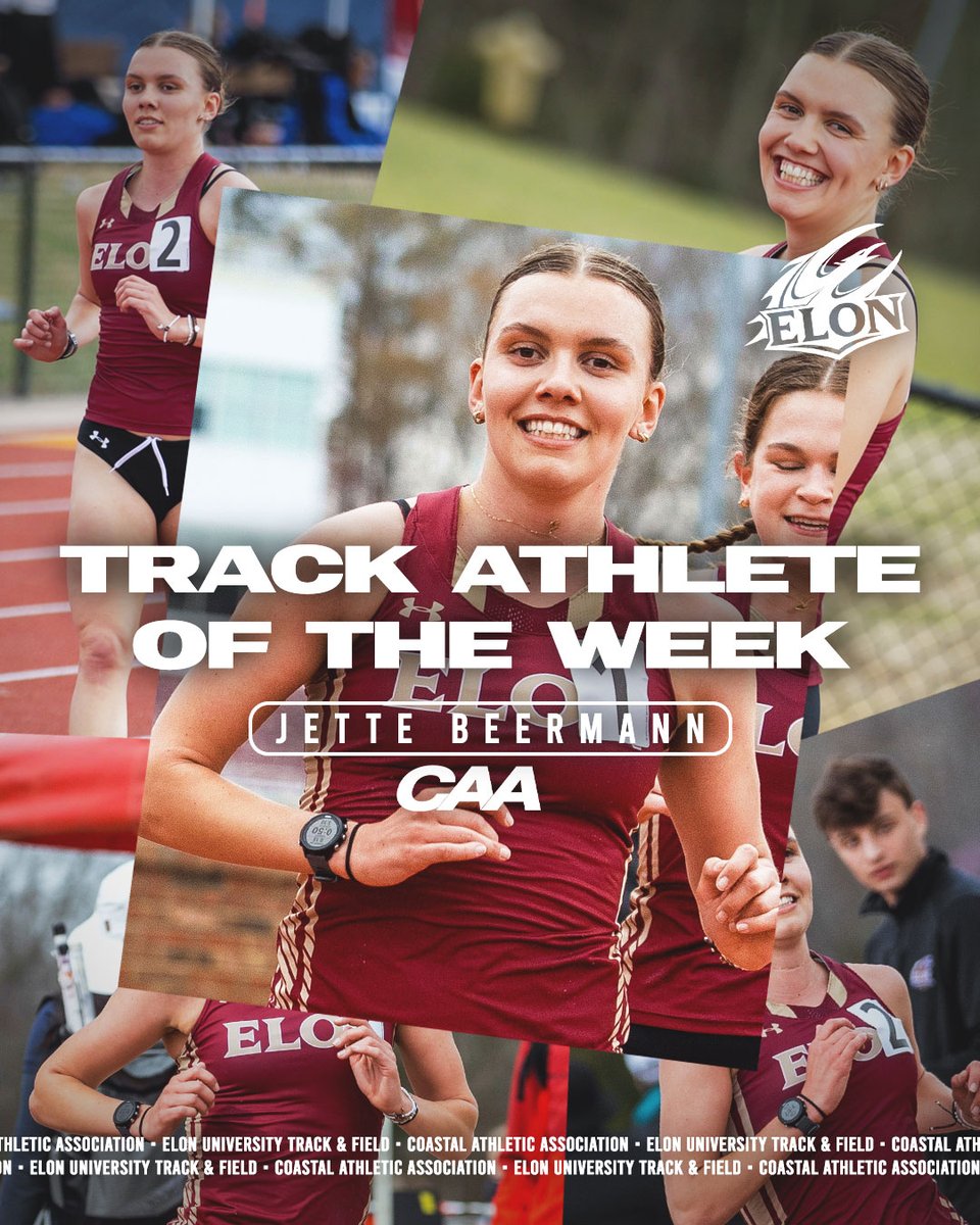 For the second time in three weeks, Jette Beermann has been named @CAASports Track Athlete of the Week! #PhoenixRising