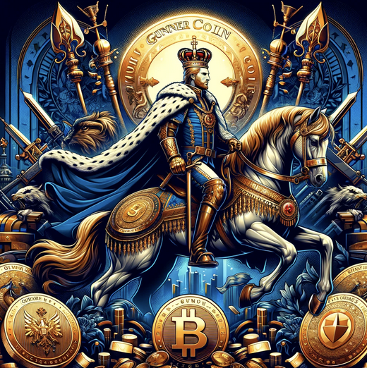 gunnercoin's tweet photo. 👑 Enough with the usual memes of cats, dogs. The true sovereign of crypto, #GunnerCoin on @base , is here to ascend the throne! 🚀 With unmatched majesty and might, we rise above the meme chaos, ushering in  an era of significance and grandeur. All hail the king of the crypto world! 🐎💰 #CrownTheKing #CryptoRoyalty #base #memecoin #Crypto