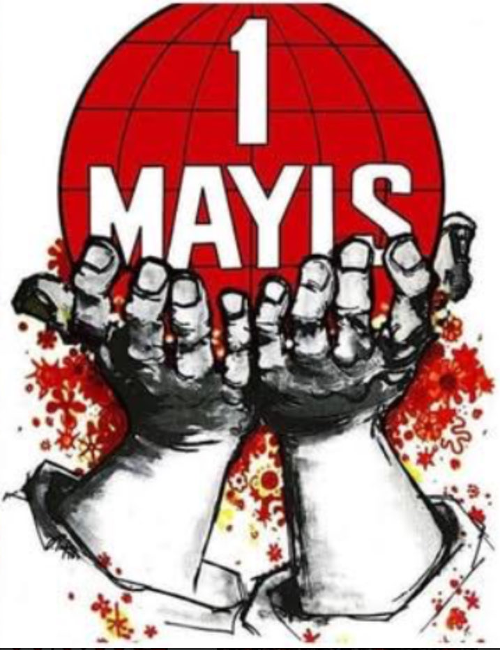 1 Mayıs’ta, İşçi Bayramı’nda,
hak hukuk barış ve demokrasi için Taksim Meydanı’ndayız!