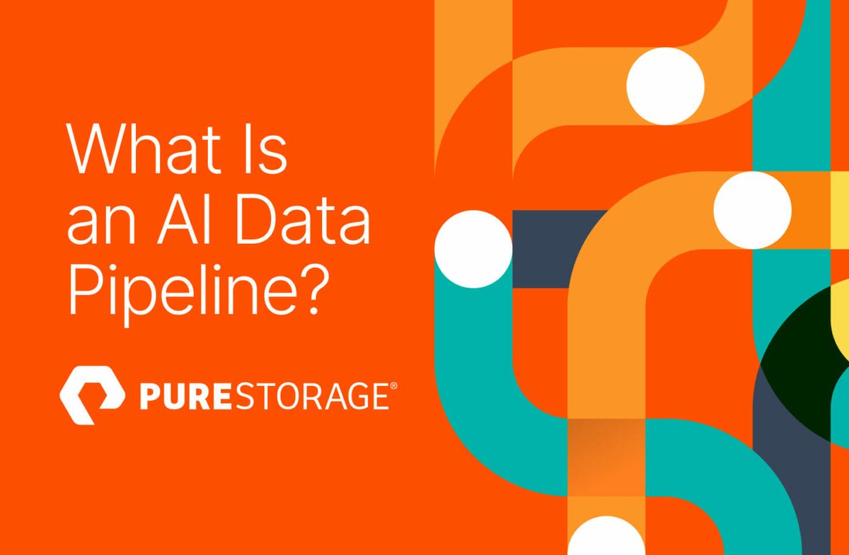 What is an #AI Data Pipeline? Why does #DataStorage matter? blog.purestorage.com/perspectives/b… by @PureStorage

Learn what it is, why data infrastructure matters, and why #PureStorage® FlashBlade//S® is the ideal data platform for AI, as it was purpose-built for AI competitive advantage.