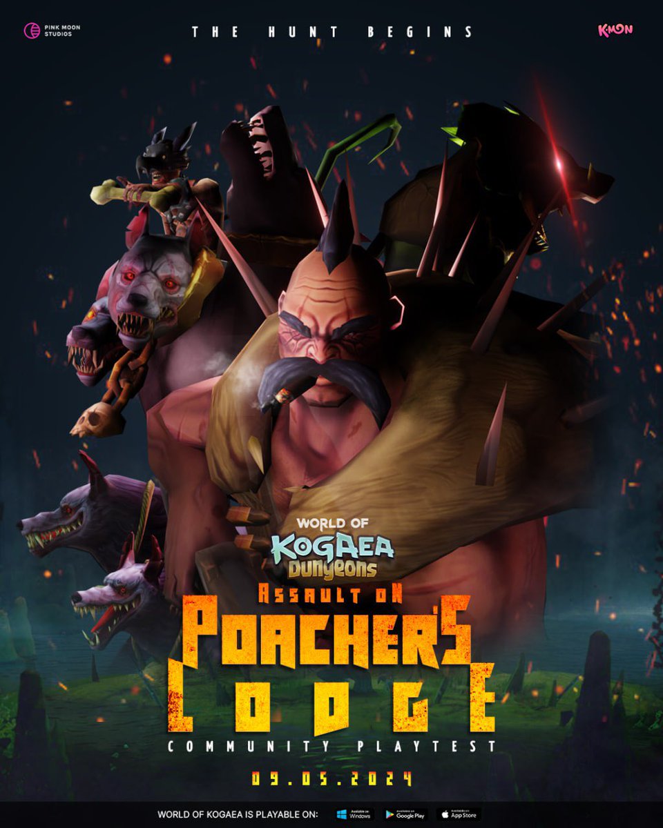 wasnaga's tweet photo. Exciting news! On May 9th, we're hosting the biggest playtest yet for KMON: World of Kogaea! This marks a major milestone for a journey that began three years ago. I'm incredibly proud of all the hard work that the Pink Moon Studios team has put into this project. This will be our last playtest before the Early Access launch, so don't miss out on this opportunity to join us in Kogaea! 🚀 #KMON #WorldOfKogaea #Gaming #EarlyAccess #Playtest  @KryptomonTeam