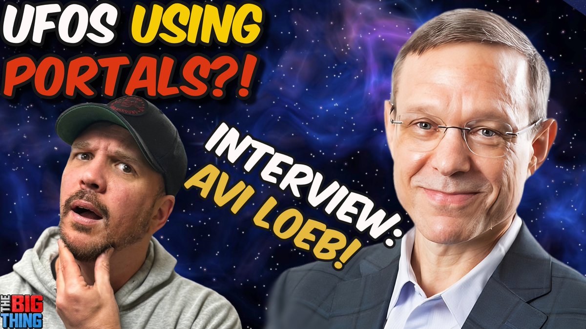 BIG INTERVIEW HERE! We talk with Avi Loeb about everything. We discuss AARO, Sean Kirkpatrick, Portals, Anti-Gravity, bringing @GalileoProject1 to Harvard. This and more on todays show with @KristianHarloff youtube.com/watch?v=TS3vuG…