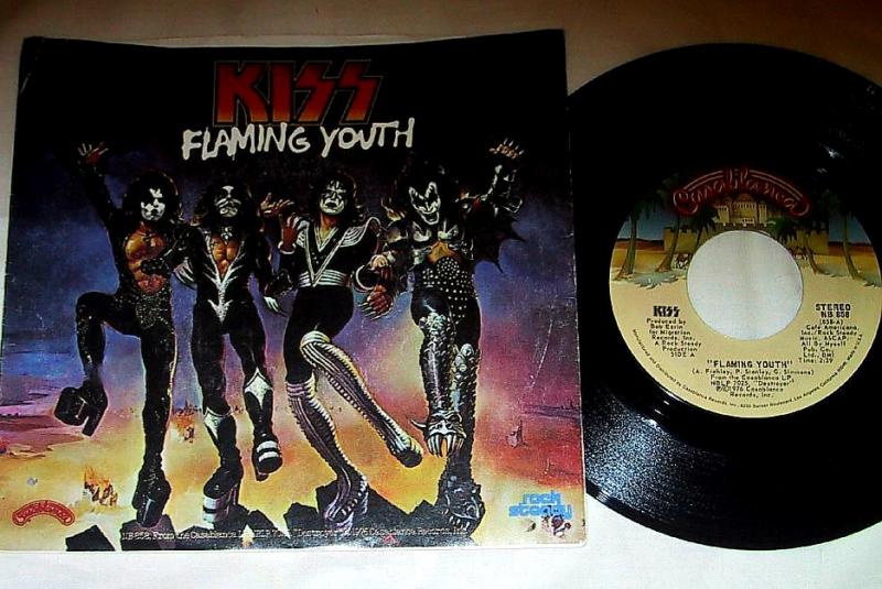 #KISSTORY- April 30, 1976 - 'Flaming Youth' was released as a single from the Detroyer album. The 7' is the first KISS single to feature a picture sleeve in the US. This one in your collection, #KISSARMY?