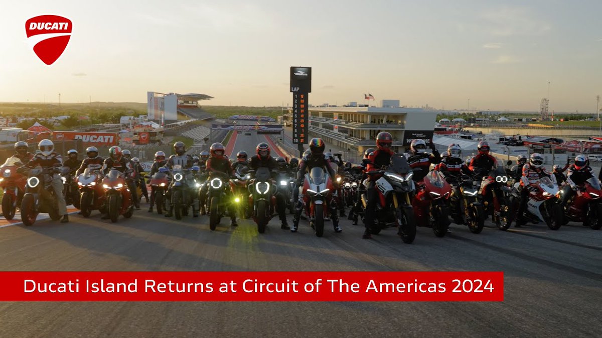 Ducati Island Returns at Circuit of The Americas 2024 dlvr.it/T6DSJq