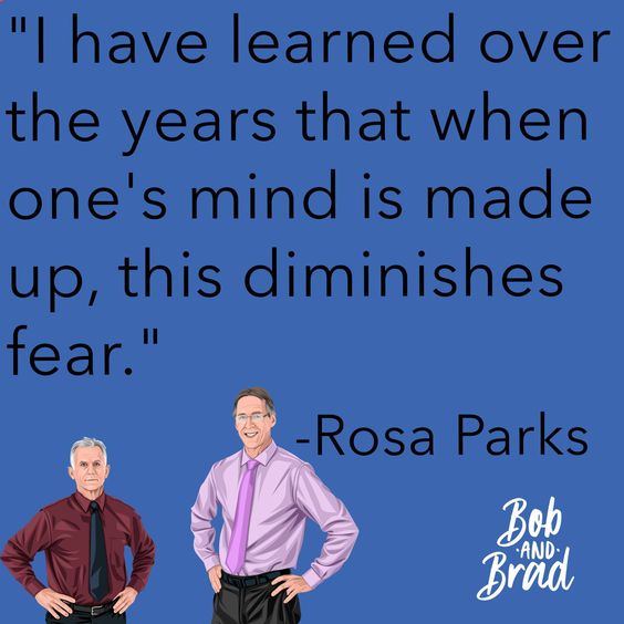 Embrace the power of a resolute mind! 💡 Conquer fear by making decisions with conviction. 💪 #FearlessMindset #DecisionMaking #Empowerment #bobandbrad #famouspt