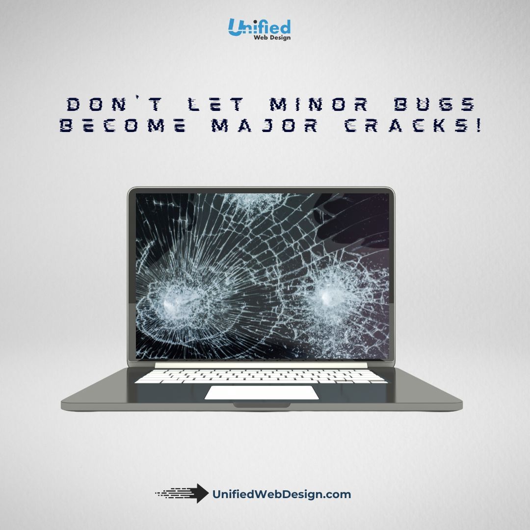 Don't overlook minor bugs & performance issues—they accumulate causing slowdowns or crashes. 

Addressing them now is crucial for your digital future. Prioritize optimization & bug fixes to avoid headaches later. Your website and users will thank you! 

#websitemaintenance