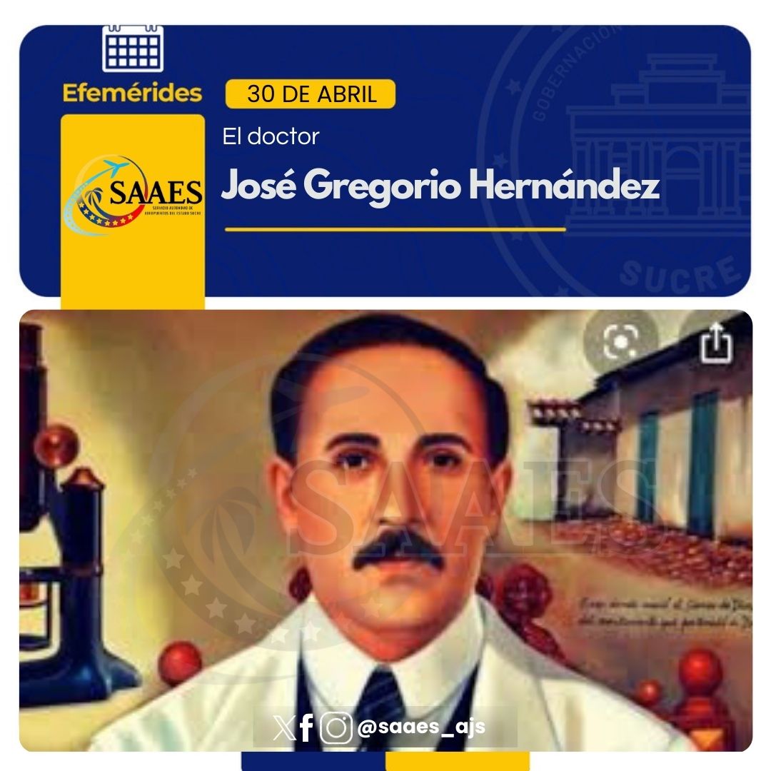 #Efemérides 📆l  El #29Jun de 1919 Fallece el Dr. José Gregorio Hernández Médico, Científico, Profesor y Filántropo venezolano. Conocido como el Doctor de todos los pobres. Recientemente se aprobó su beatificación por parte de la Iglesia Católica