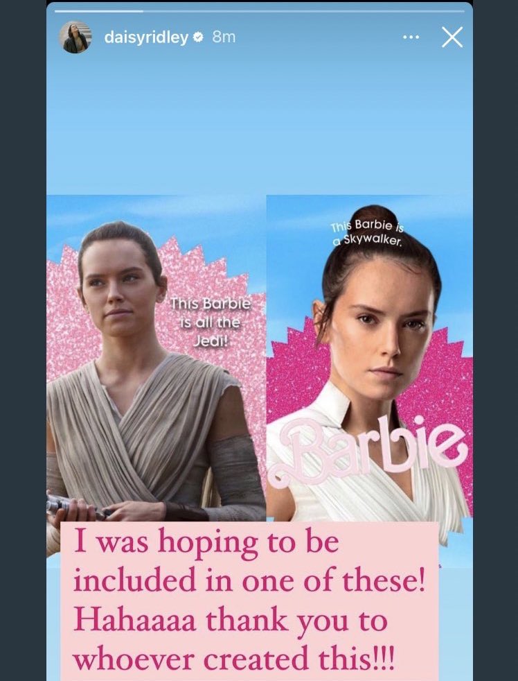 Daisy Ridley is so real for this. 💅🏻💅🏻 #DaisyRidley #reyskywalker #allthejedi #starwars