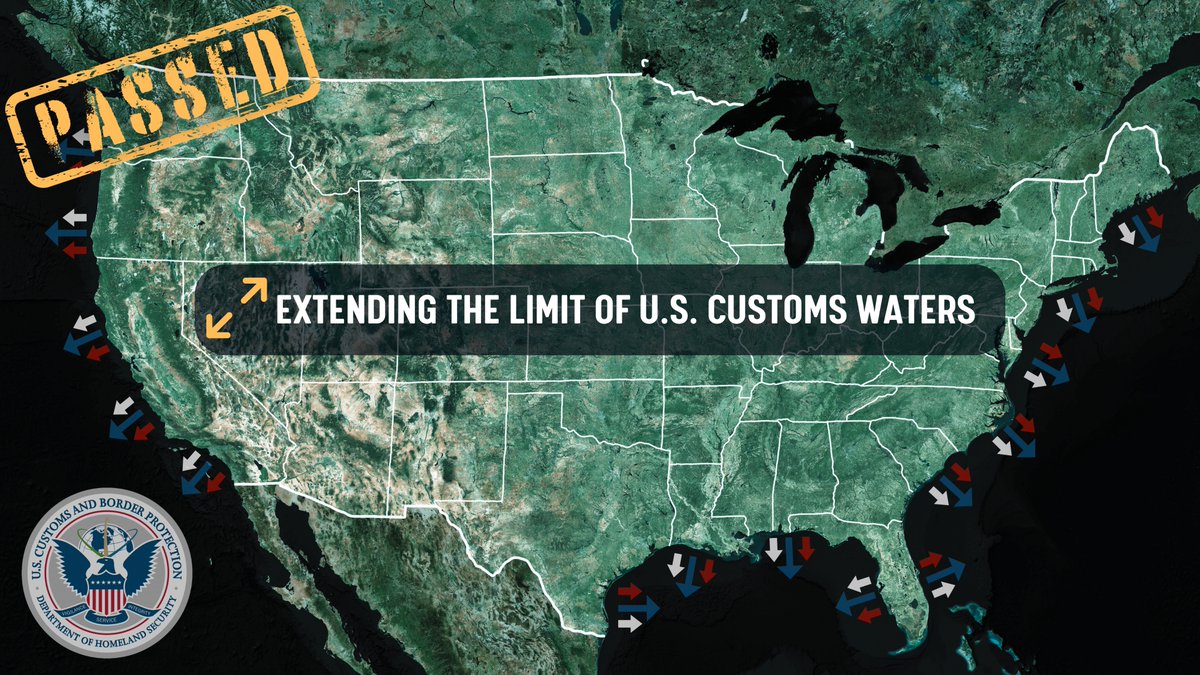 Emboldened by Pres. Biden's open borders agenda, criminal organizations are working to smuggle deadly drugs, unvetted migrants, & other illegal contraband by sea. The House just voted to strengthen CBP's ability to intercept these lawbreakers and keep our communities safe.