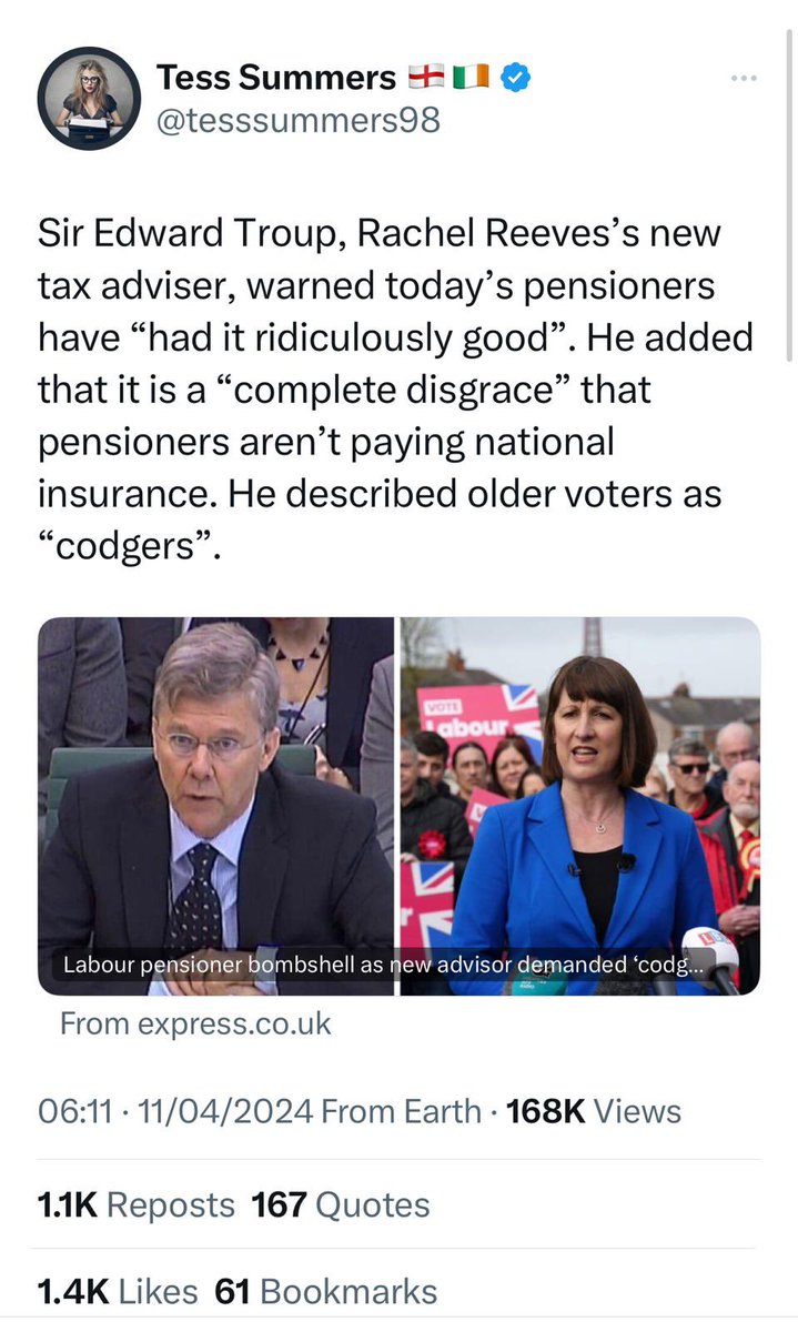 hookmfc's tweet image. Anyone thinking of voting @UKLabour 
@RachelReevesMP are you trying to lose votes?