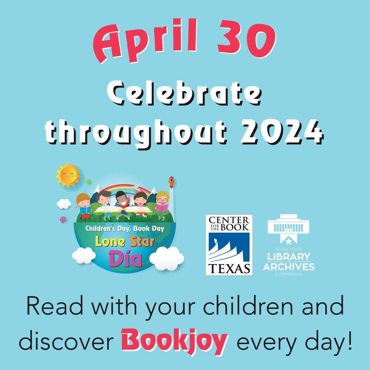 Today's the day! Celebrate Lone Star Día with @TSLAC & #TCFB & their 3 #bilingualstorytime video readings of ADORABLE #childrensbooks! Watch now! tsl.texas.gov/lonestardia