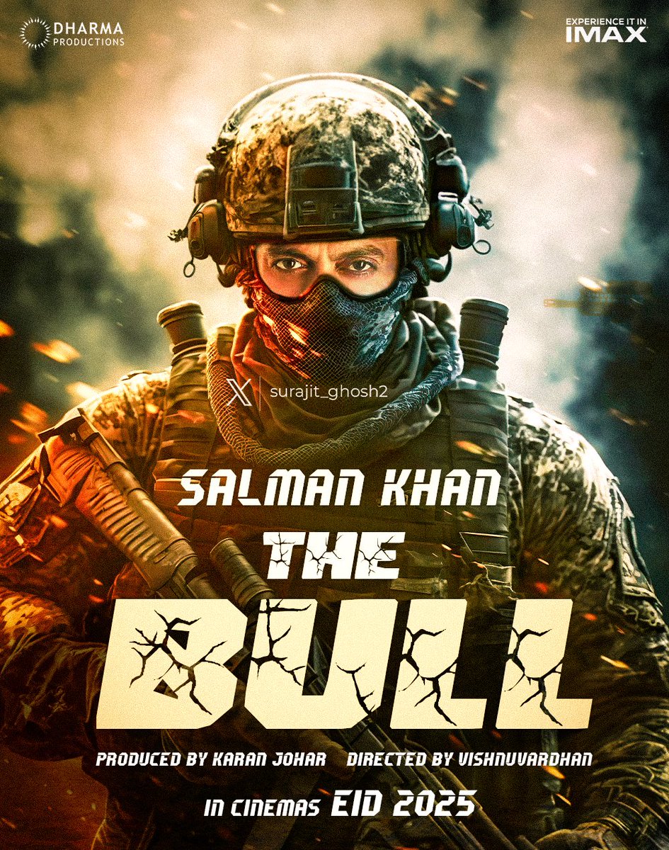 #TheBull is on
#SalmanKhan