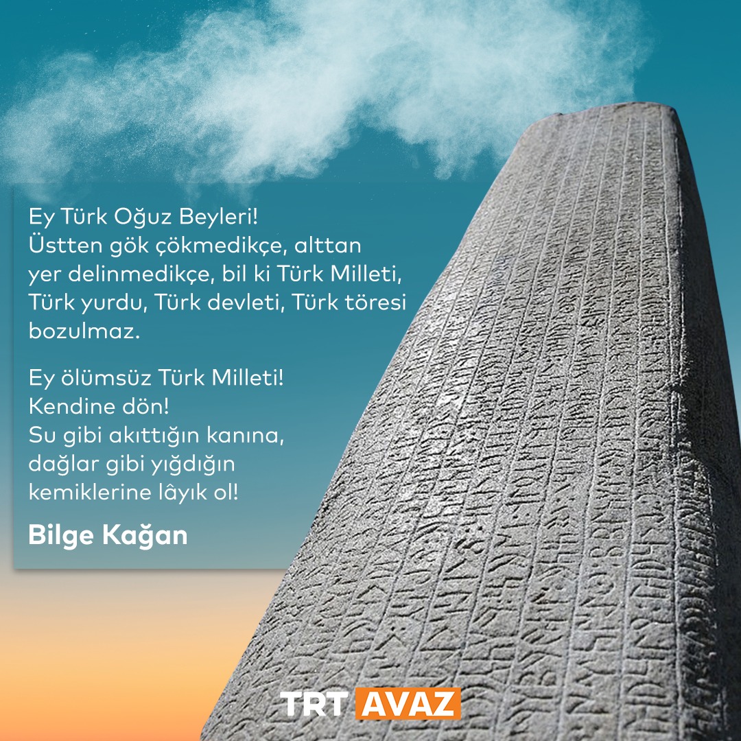 trtavaz's tweet photo. 3 Mayıs Türkçülük Günü kutlu olsun. https://t.co/ROYDGAAPLX