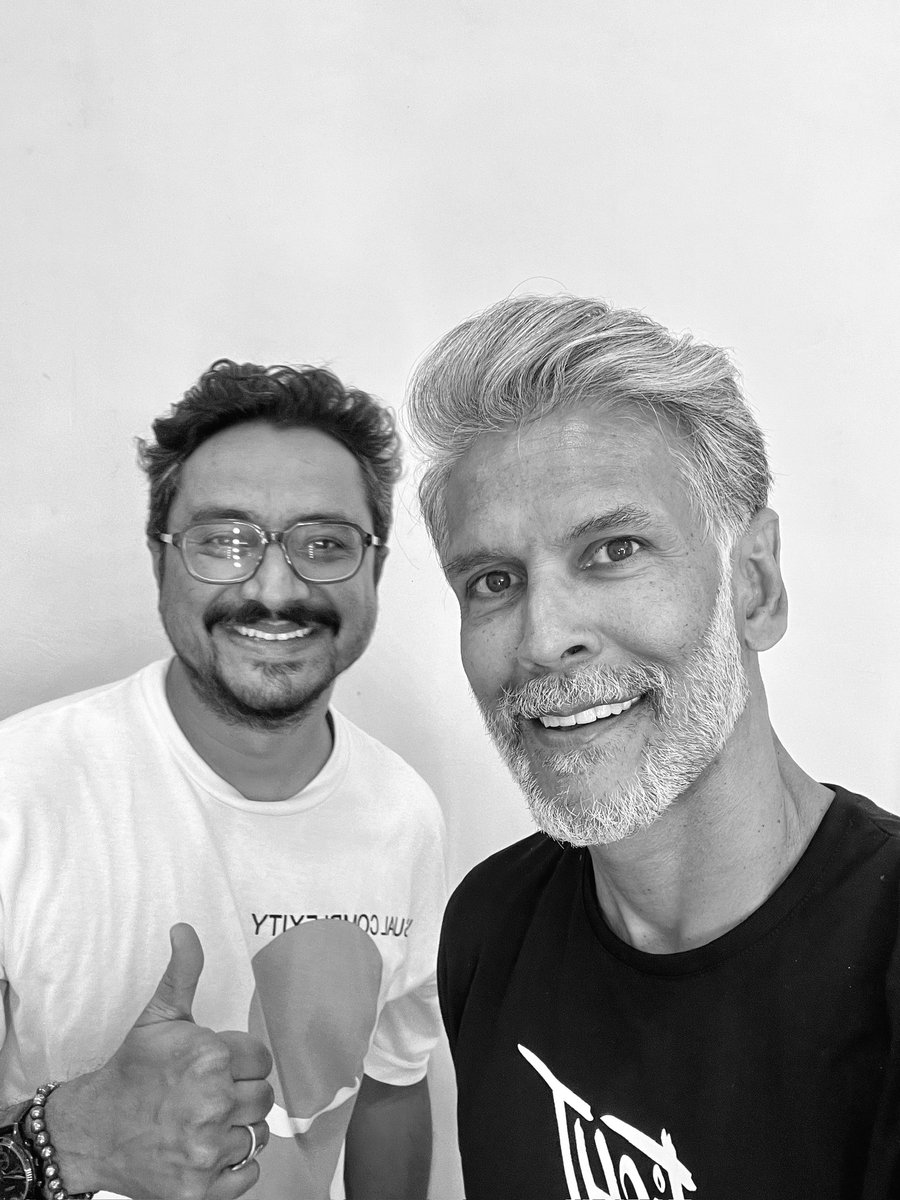 Great working with you Sir! @milindrunning 
#framingFrames #20pushupschallenge