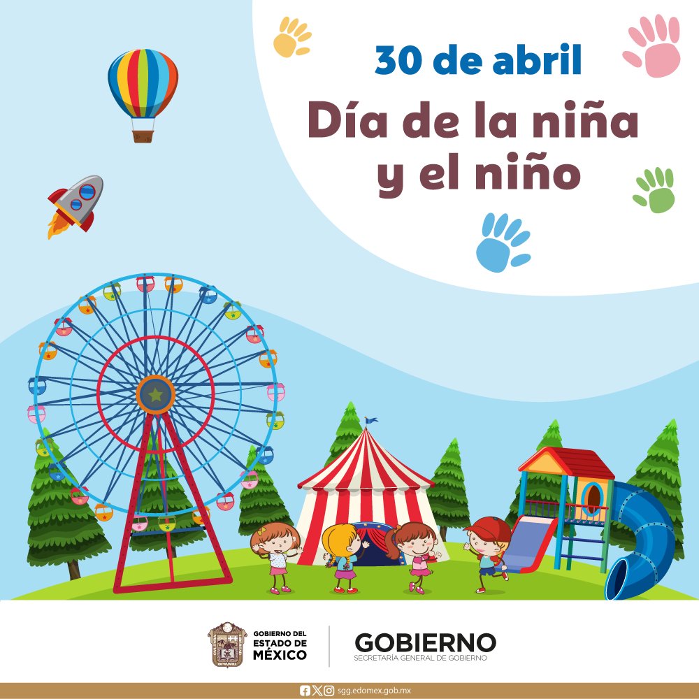 “Nunca es demasiado tarde para tener una infancia feliz'. Tom Robbins ⚽🎭🎧🎀 ¡Feliz #DíaDelNiñoYDeLaNiña a todos nuestros pequeñitos mexiquenses!