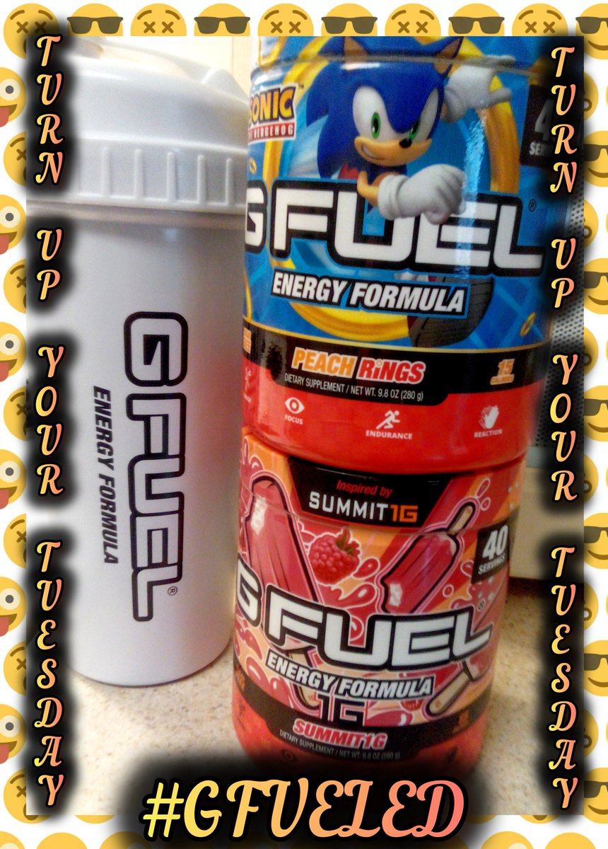 Boy oh boy oh boy #GSQUAD
I got something special for you😈

Of course it's a #GFUEL mix! Not just new. But this needs packaged and sold because it's bonkers good, real good!
1/2 Peach Rings × 1/2 Summit1G
It's a #GFUELED Tuesday over hurrrr⚡
@GFuelEnergy  @GammaLabs