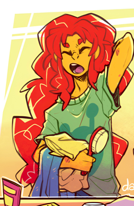 StarFire - Size Parody tweet media