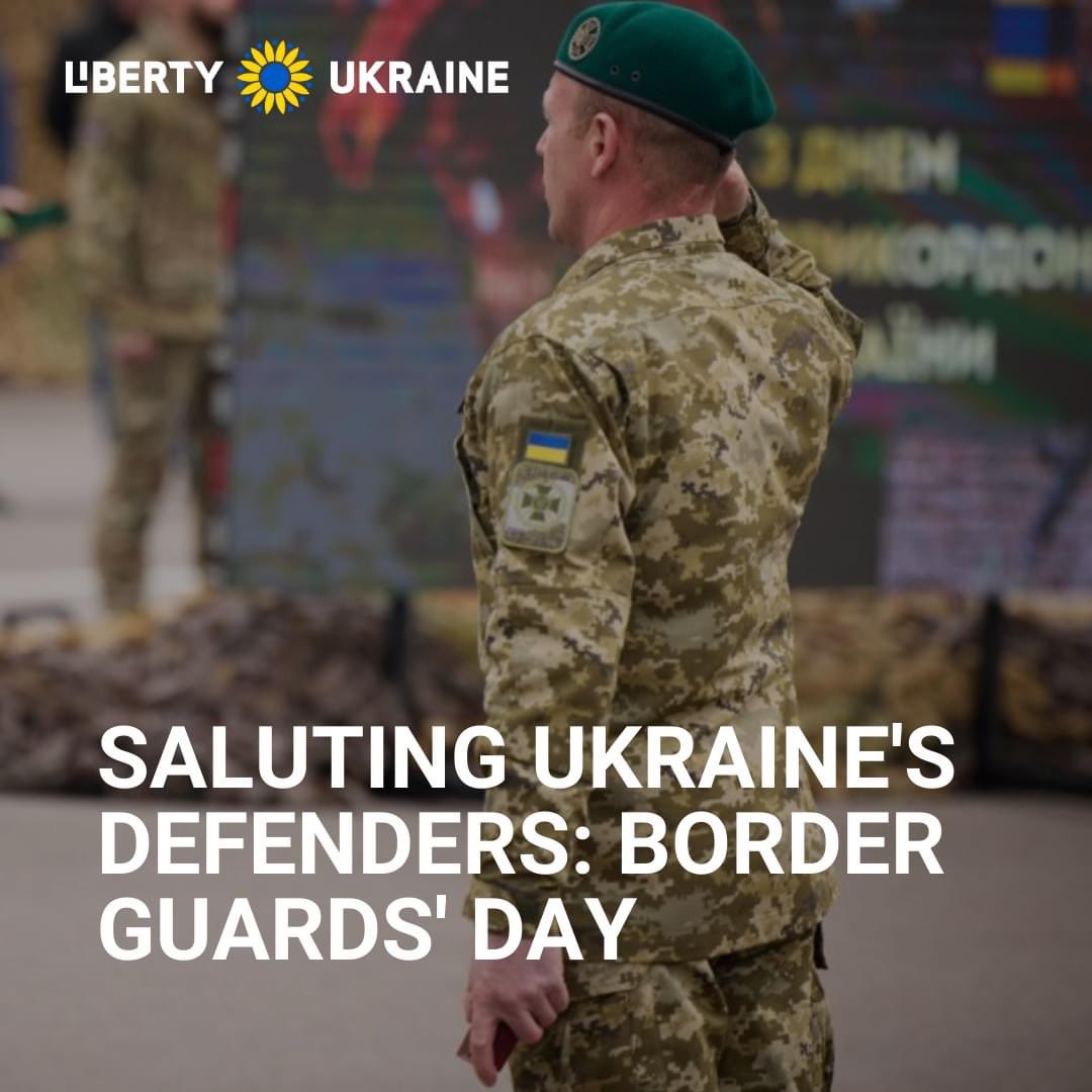 Today, April 30th, we honor Ukraine's Border Guards! These courageous men & women stand as the first line of defense, safeguarding Ukraine's borders & its people. Our Liberty Ukraine team is proudly supporting these brave men and women! #UkrainianBorderGuardsDay